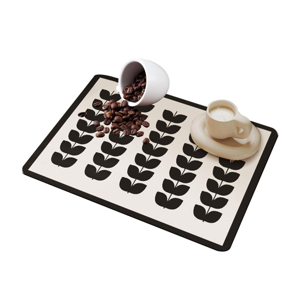 Abtropfhalter & -ständer Praktischer Küchenorganizer mit Saugmatte - Ordnung und Stil für Ihre Küche! Rutschfest abtropfsicher und vielseitig einsetzbar für Geschirr Besteck und mehr. Ideal für Küche und K