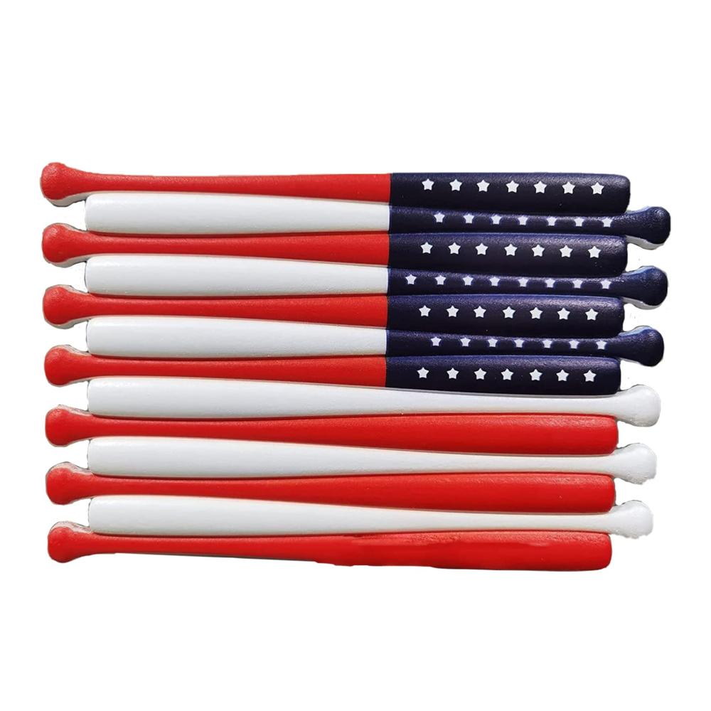 Blattgold Acrylskulptur-Bastelset Amerikanische Flagge & Wandkunst für Unabhängigkeitstag! Perfekte Heimdekoration & Wohnzimmer-Türanhänger. Gönnen Sie sich luxuriöse Base
