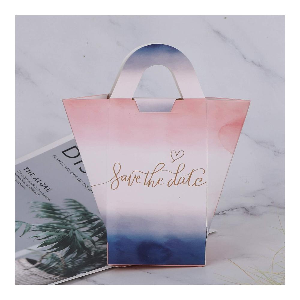 30 Stück DIY Hochzeitsgeschenke Süßigkeitenboxen Geburtstagsparty-Geschenkboxen Leckerli-Geschenkboxen für Hochzeit Brautparty Party(blaue Rauchwolke) - Elegante Boxen & Kästen für Feiern und besondere Anlässe - Inklusive 30 Stück - Hergestellt für unvergessliche Momente