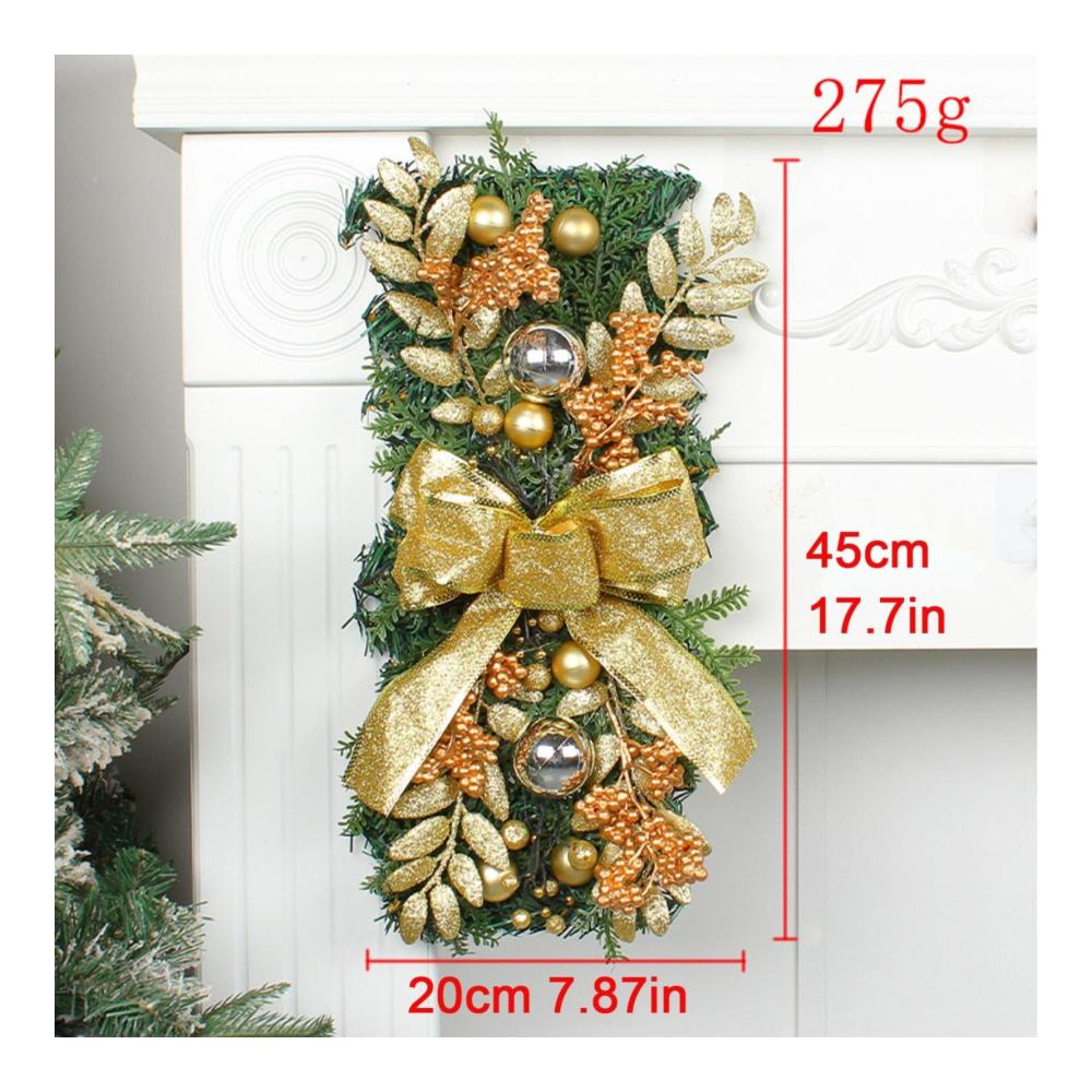 Entdecken Sie die Magie von Weihnachten Schmücken Sie mit unserem einzigartigen Kranz - Perfekt für Türen Fenster und den Weihnachtsbaum. Stilvoll festlich und unvergesslich! Hängen Sie rote Schneekränze für eine zauberhafte Atmosphäre in Ihr Zuhause. Dekorieren Sie das Einkaufszentrum mit unserem Wandbehang und lassen Sie Weihnachtsfreude aufkommen. Verleihen Sie Ihrem Fest eine besondere Note mit unseren Bändern und Ornamenten. Ein Muss für die festliche