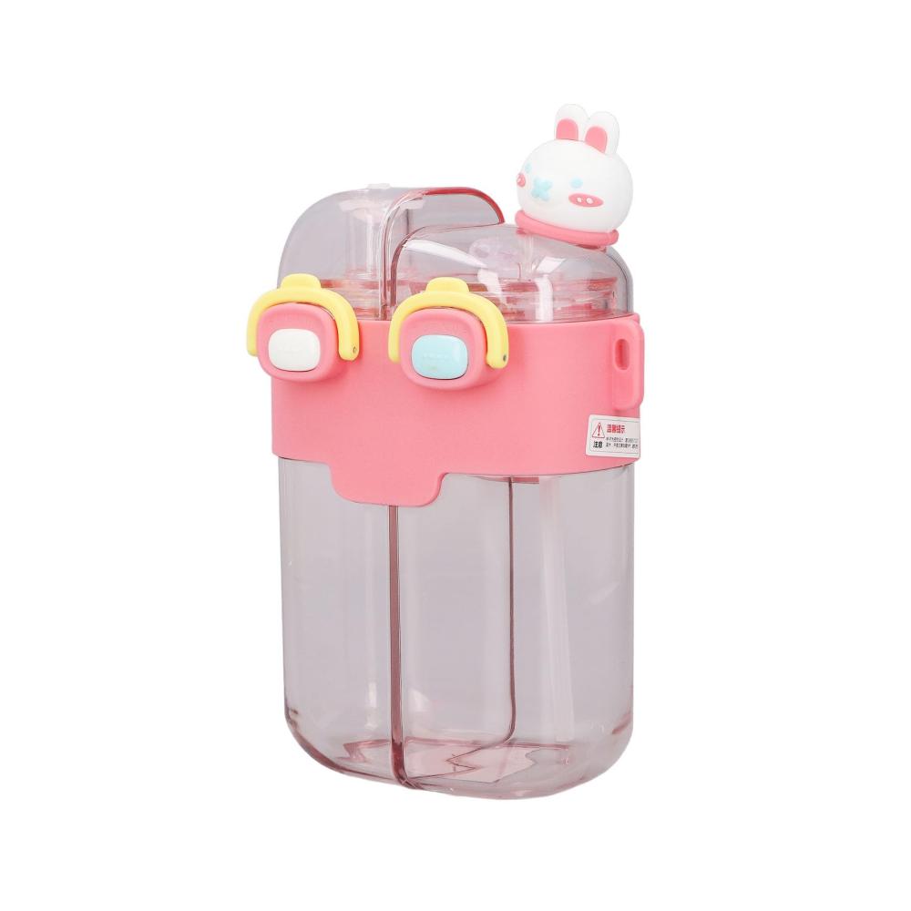 Entdecken Sie die neuesten Filterflaschen! Süße Wasserflasche 780ml - Tragbare Auslaufsichere Sportgetränkeflasche mit doppeltem Verwendungszweck (Rot) - Ideal für unterwegs