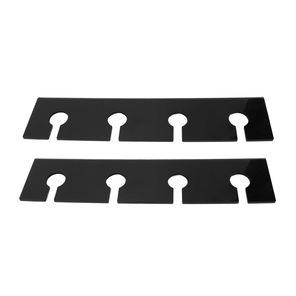 Stilvoller Weinglashalter 2er Set - Platzsparendes Hängeregal für Stielgläser - Langlebig und elegant