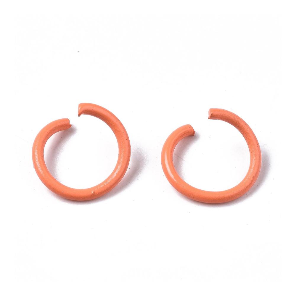 Entdecken Sie die Vielfalt 180 Stück bunte Ringel! Offene Binderinge 105 x 1 mm - Perfekte Verbindungselemente für Schmuck Basteln Armbänder und Schlüsselbunde. Kreative Freiheit entfesseln