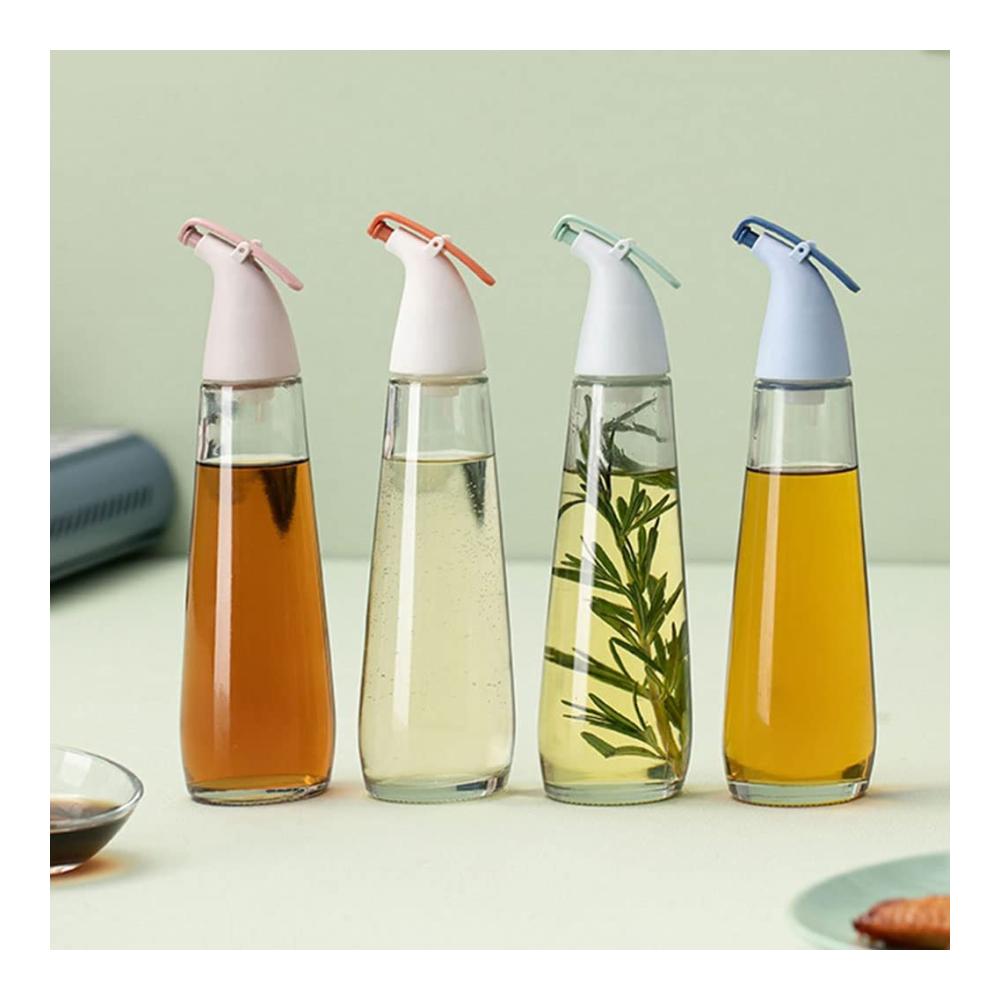 Transparente 250-ml-Gewürzflasche für Sojasauce und Öl - Vielseitig einsetzbar! Ideal für Küche und Tisch - Robust und praktisch - Farboption