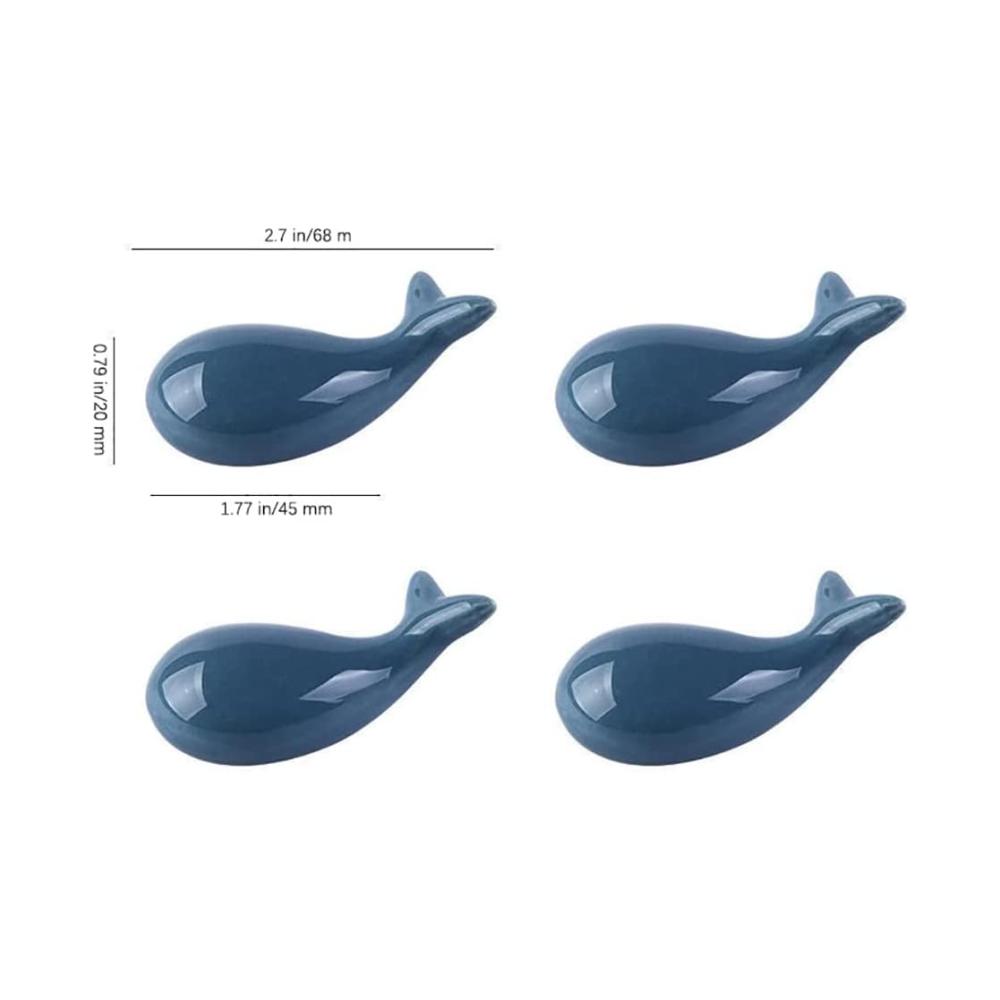 Entdecken Sie Eleganz beim Essen Essstäbchenhalter-Set mit 8 Keramikständern in verspielter Delfinform. Praktische Bänkchen für Ihre bunt gestalteten Essstäbchen. Stilvolle Ablagen perfektes Besteckzubehör für den Esstisch. Verleihen Sie Ihrem Restaurant oder Zuhause mit diesen 68×20×45 mm Essstäbchenhaltern eine exklusive Note