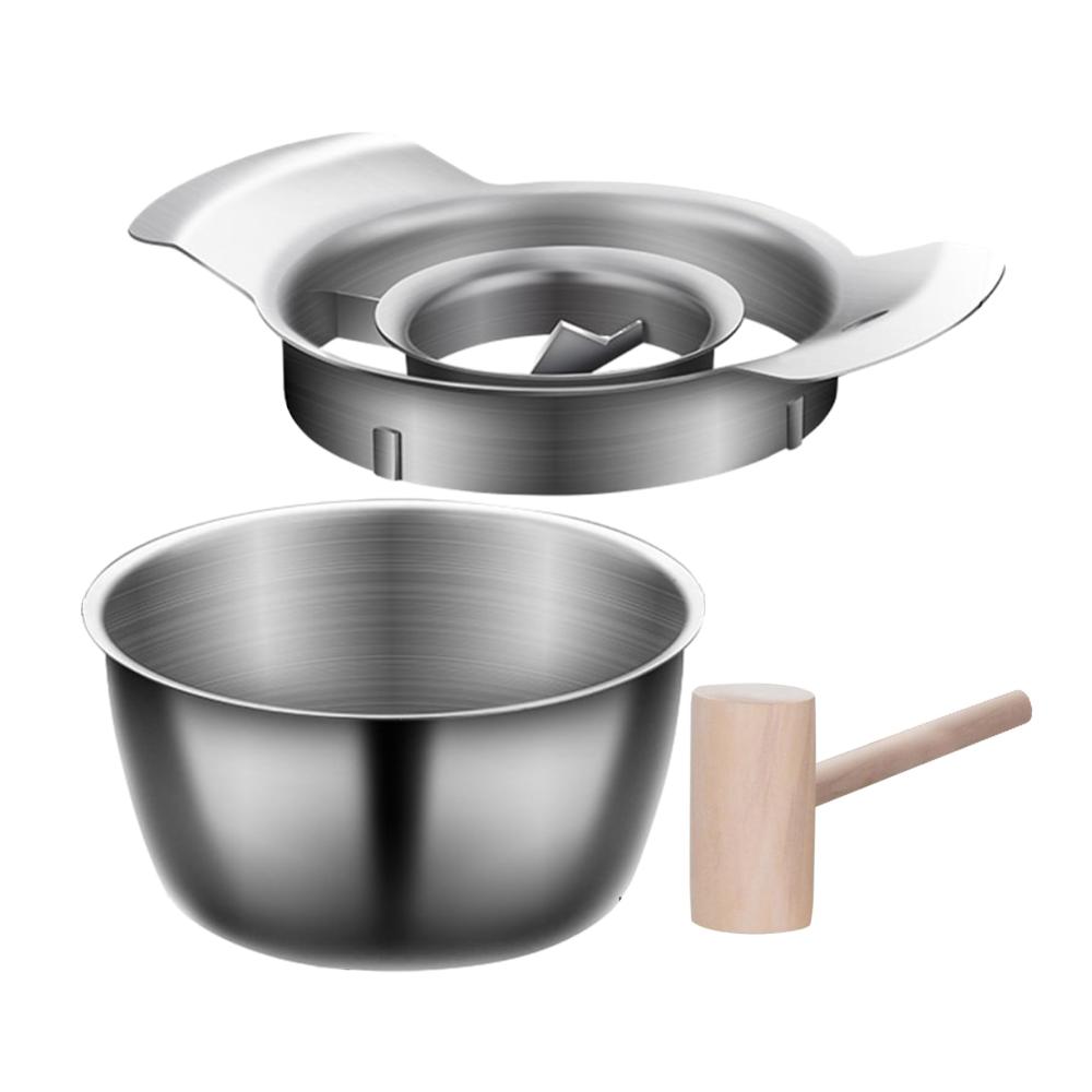 Entfernen Sie mühelos Kerne! Granatapfelöffner & Schäler aus Edelstahl mit Schüssel. Präzises Granatapfel-Entkernungsgerät - Leicht zu bedienen leicht zu reinigen. Perfekter Küchenhelfer für sauberes und schnelles Entkernen. Genießen Sie frische Granatäpfel ohne Aufwand