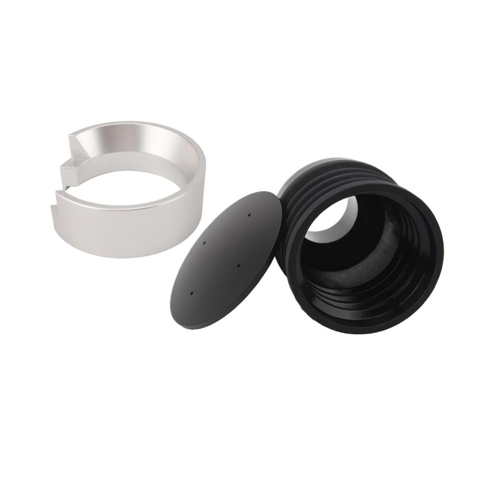 Hochwertige Manuelle Kaffeemühle | Silikonbehälter | Effizienter 58-mm-Edelstahlring | Bohnenbehälter | 2-in-1-Funktion