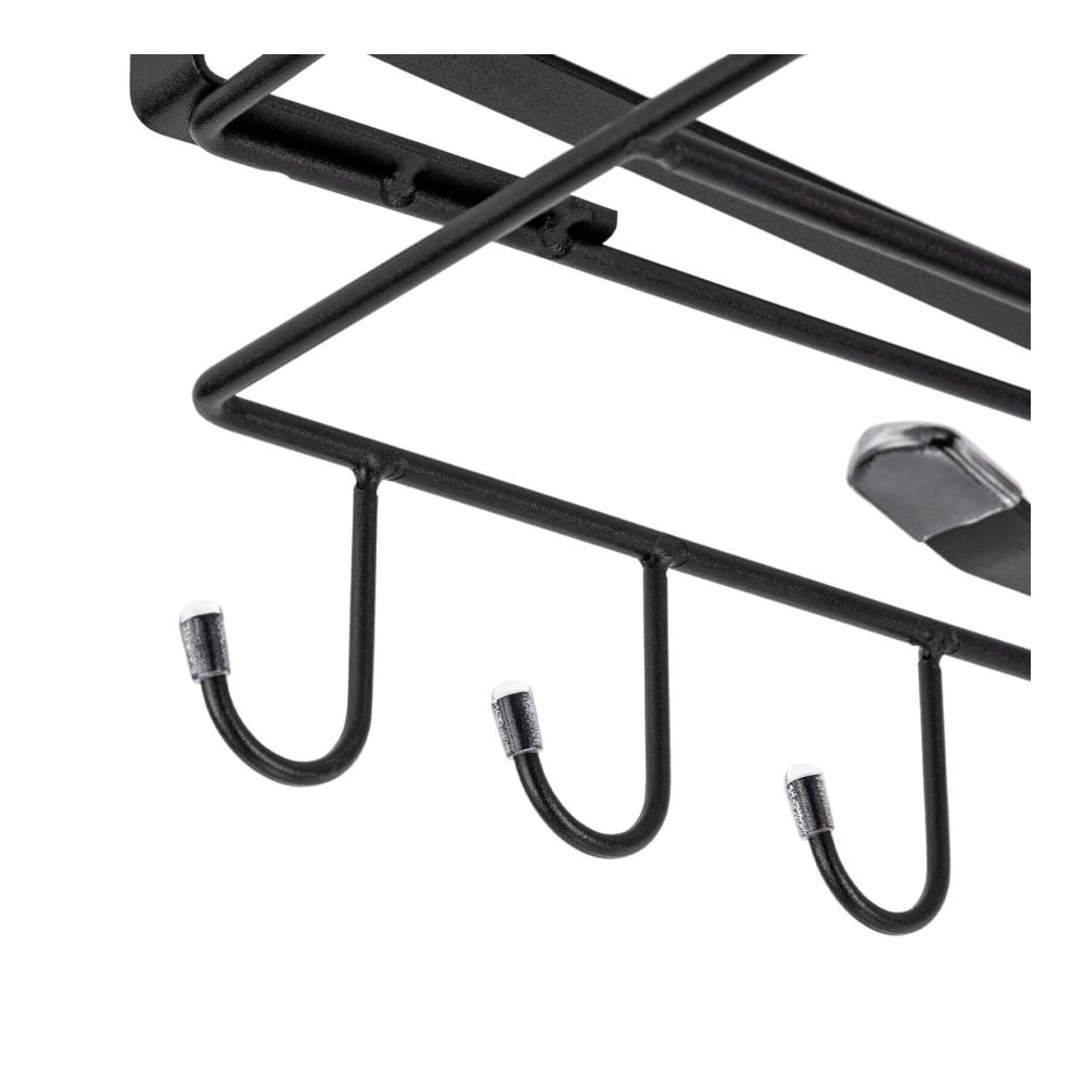 Hängeleisten & -regale für Töpfe | Schneidebrett Regal Halter Edelstahl | Platzsparendes Küchen Organizer Aufbewahrungsregal | Praktische Lösung für ordentliche Küchen | Robust & Stilvoll