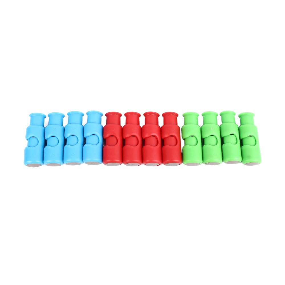 12 Stück Vorratsdosen-Sets | Frische & Ordnung bewahren | Brotbeutel-Clips aus stabilem ABS-Kunststoff | 3 Farben | Einfache Handhabung für Küche Haushalt & unterwegs