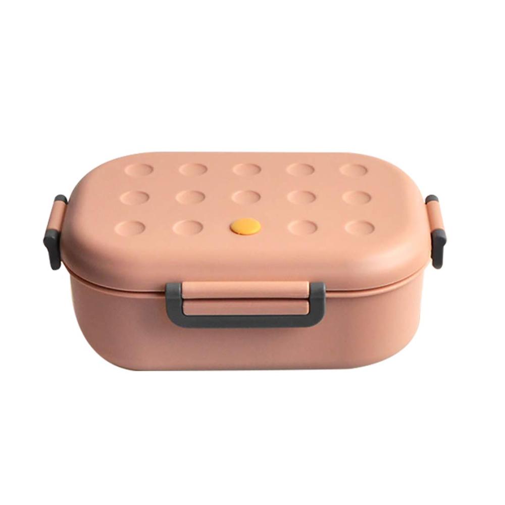 Entdecken Sie die Innovation Leckdichte Bento Boxen für Unterwegs - 1000ML Kapazität Mikrowellengeeignet Perfekt für Frühstück in stilvollem Rosa für Ihre moderne Küche