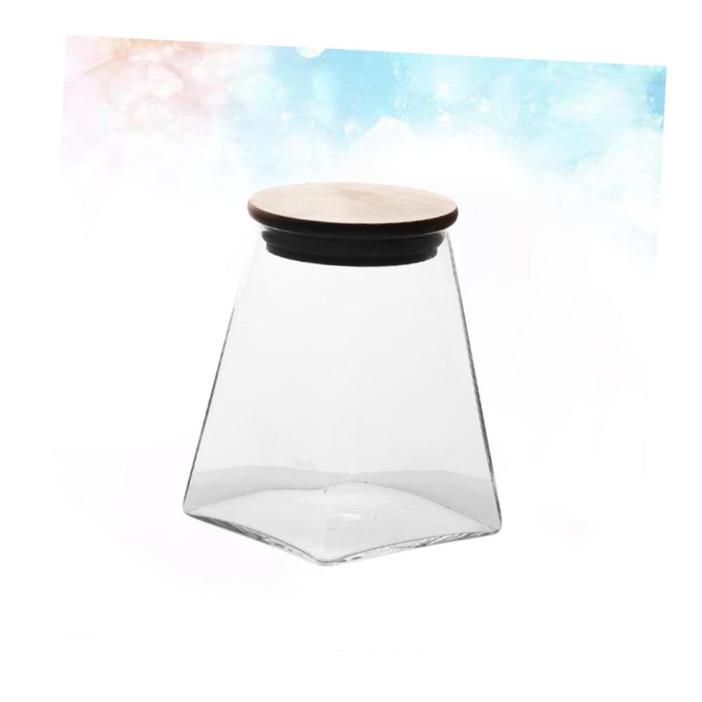 3er Set Glas Vorratsdosen mit Deckel für die Küche - Kleine Glasbehälter zur Snack-Aufbewahrung - Süßigkeit Einmachglas - Versiegelte Dose für maximale Frische - Glasgefäße zur langfristigen Lagerung