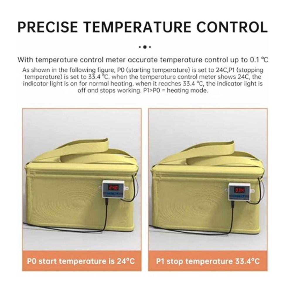 Professionelles Gärkörbchen mit Temperaturkontrolle für perfektes Backen und Fermentieren - Idealer Brot- und Joghurthersteller mit Niedrigtemperatur-Heizung