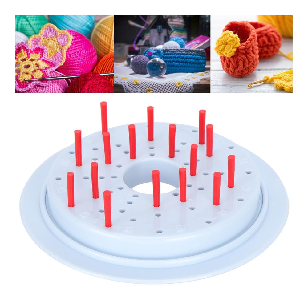 Entdecken Sie kreative Strickringe & -rahmen DIY-Blumen-Rundstrick-Webstuhl-Hersteller und Webwerkzeug für Wollhandwerk