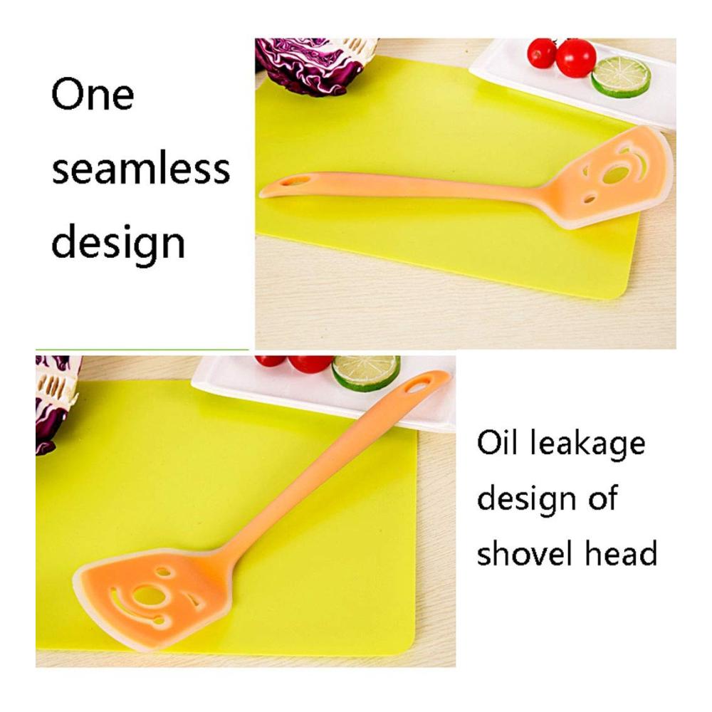 Entdecken Sie die Magie des Kochens mit unserem Spachtel-Set! 2 STÜCK Nonstick Silikon Kellen & Turner - Hitzebeständig leicht zu greifen und flexibel. Ein Muss in jeder Küche für müheloses Kochen. Spülmaschinenfest und stil