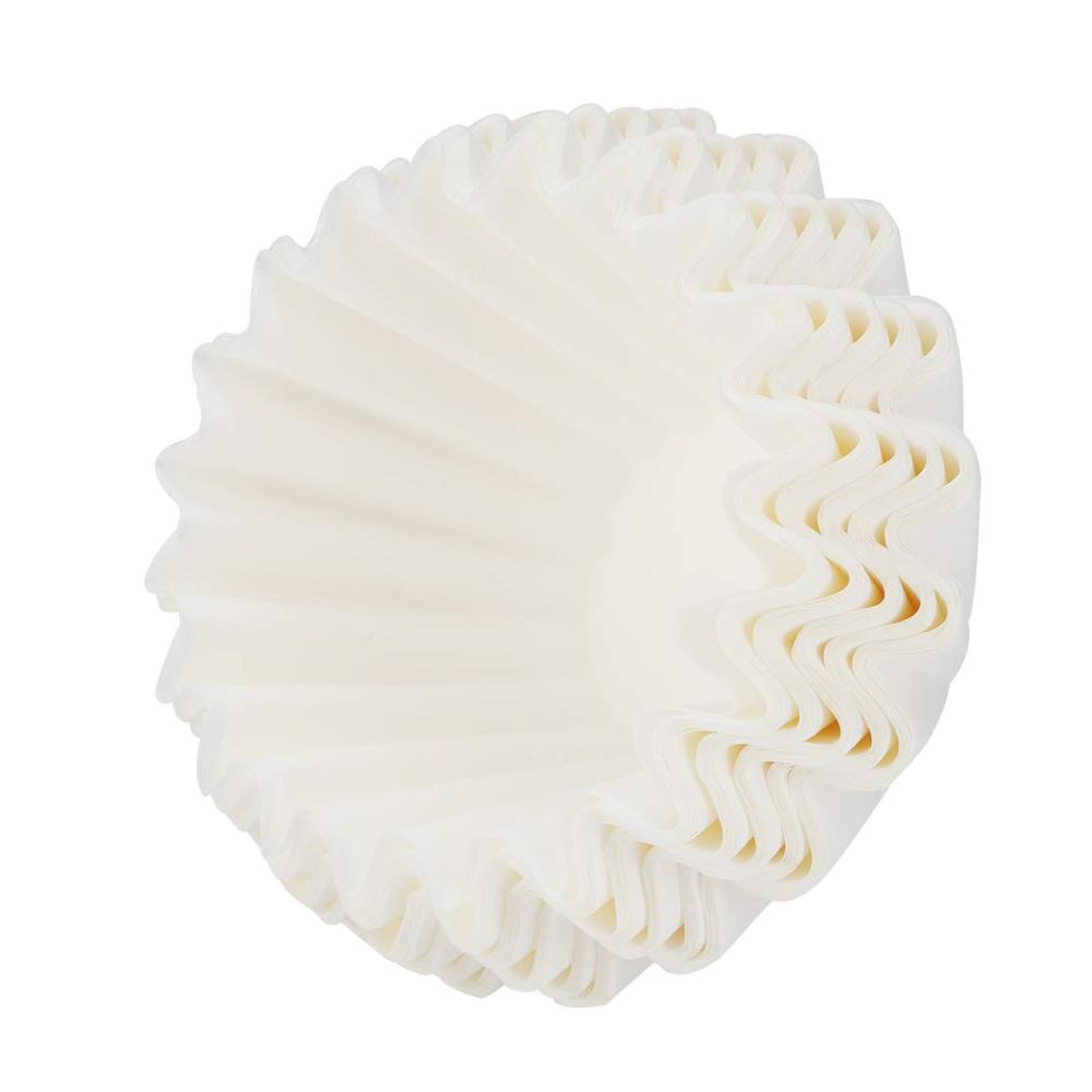 Entdecken Sie den Genuss 50 kuchenbecherförmige gewellte Einweg-Kaffeefilter für perfekten Kaffeegenuss! Hochwertiges Einweg-Kaffeefilterpapier ideal als Ersatz für die Kaffeezubereitung. Kompatibel mit Kaffeefiltern zum Übergießen. Machen Sie jeden Schluck unverg