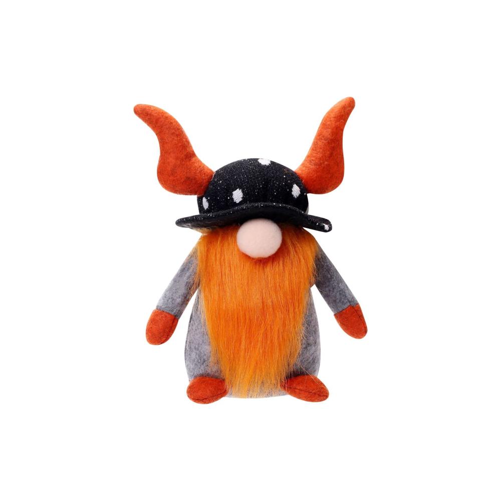 Gruselige Halloween-Gesichtslose Puppen-Gnome Handgemachte Herbstdekorationen für einzigartige Urlaubsgeschenke. Ornamente zum Aufhängen süß und unheimlich