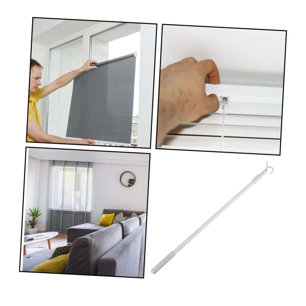 Entdecken Sie den Housoutil Jalousien-Meister Praktische Stange für mühelose Steuerung von Bürovorhängen! Rollo-Zauberstab-Verlängerung und vertikale Drehstange für perfekte Fensteranpassung. Stilvoll und funktional für ein modernes Raumambiente