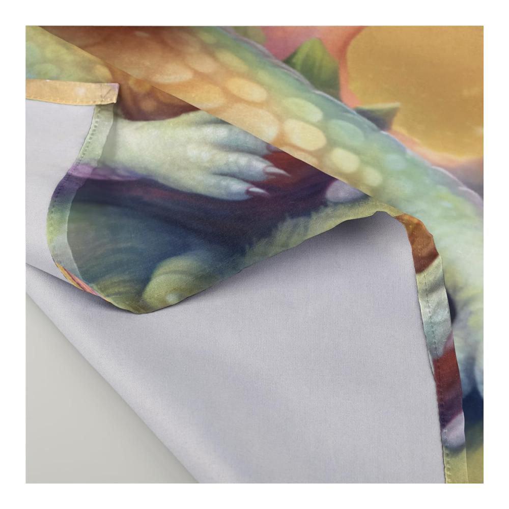 Entzückende Drachenblumen-Stoffservietten Waschbar wiederverwendbar perfekt für Zuhause Hochzeit Party & Urlaub. Polyester-Tischservietten mit gesäumten Kanten 50 Stück 8x8 cm. Erwecken Sie Ihre Tischdekoration zum Leben