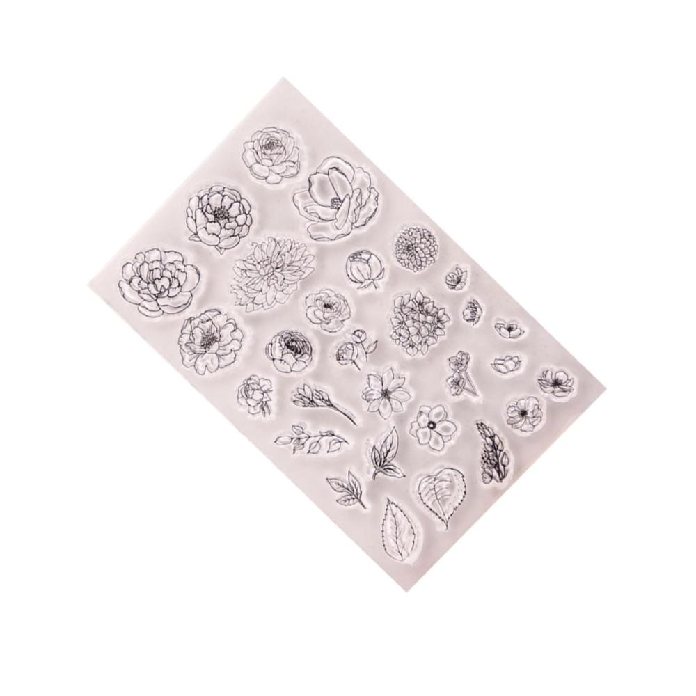 Entdecken Sie Kreativität mit 6 Stück Sticker-Sammlung | Premium Silikon-Stempel für Scrapbooking Karten & mehr | Tierische Motive transparente Designs | DIY Kunst und Dekoration für Ihr Sammelalbum