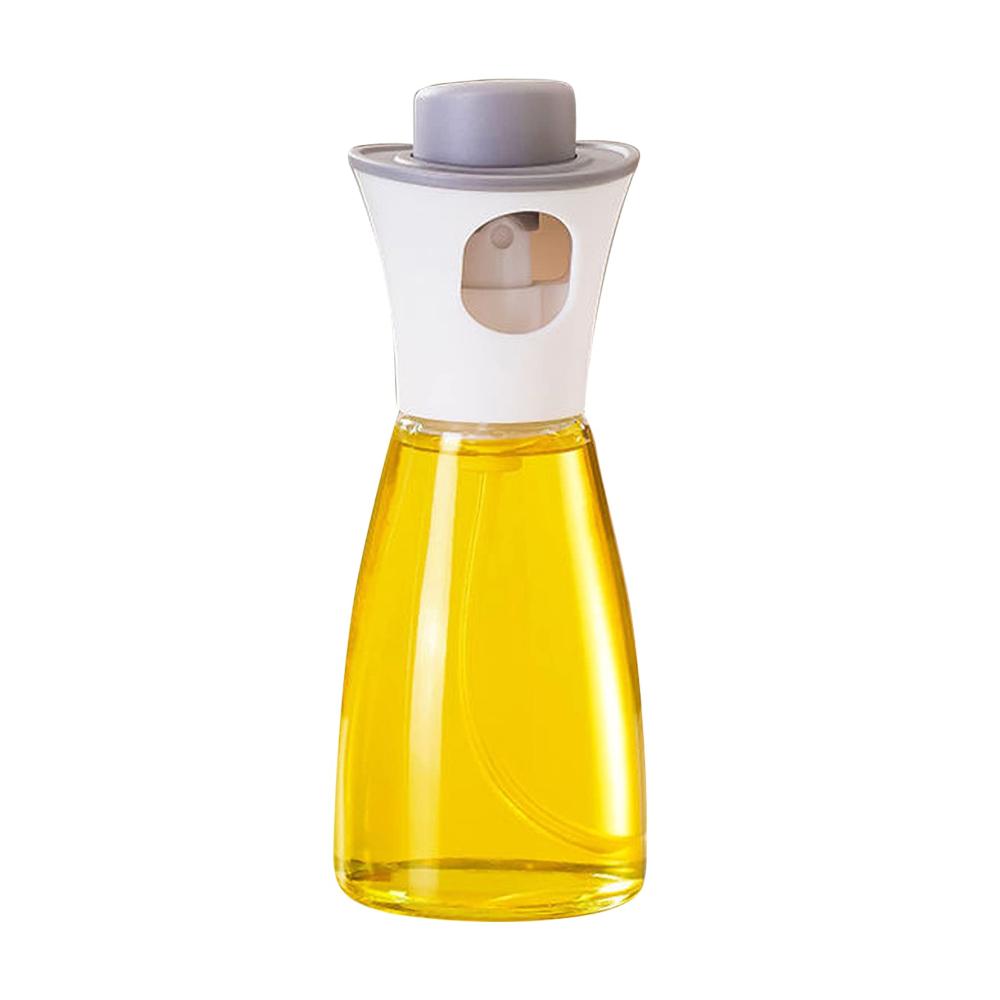 Ausgießer für die Flasche - Sprühflasche Ölsprüher Sodaglas 180ml - Nachfüllbarer Ölsprüher für Küche - Auslaufsicherer Spender für Salat Kochen Backen BBQ - Praktisches Küchenzubehör