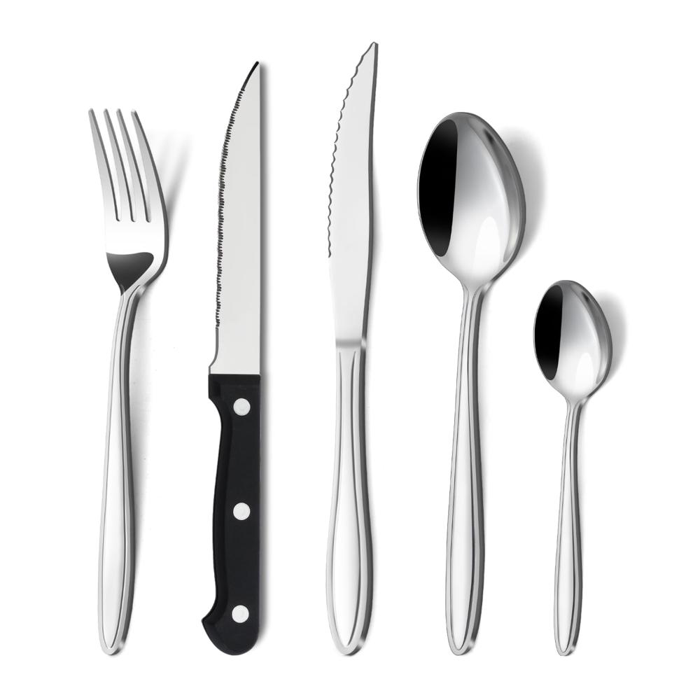 30 Teilig Besteckset Handpolieren