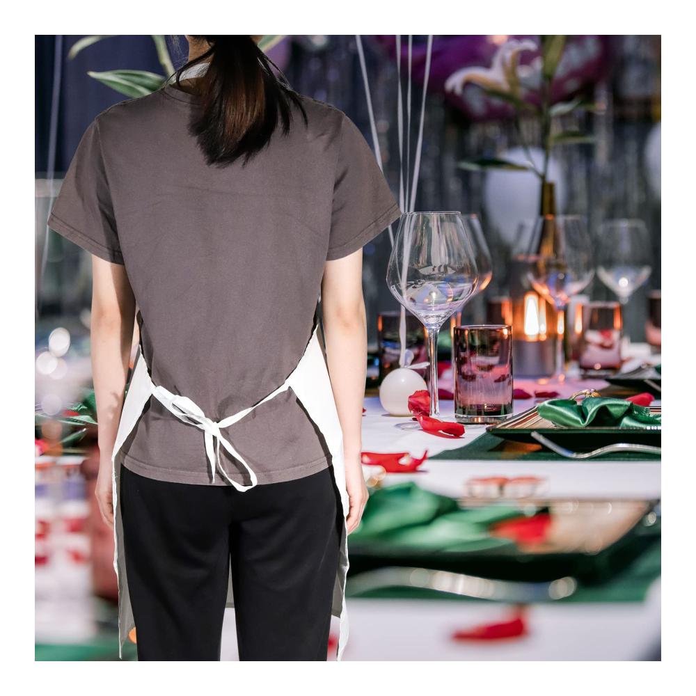 Hochwertige Brautschürze für Küche und Brautparty - Verstellbare Schürze mit Tasche - Ideales Geschenk zur Verlobung und Hochzeit - Elegantes Design für angehende Bräute - Küchentextilien für besondere Anlässe
