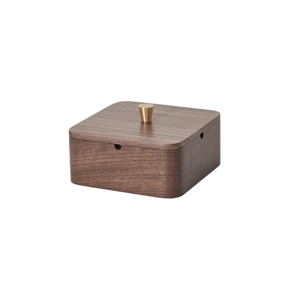 Edler Aschenbecher mit rostfreiem Stahleinsatz | Indoor & Outdoor Tischaschenbecher | Raucherzubehör für Zuhause und Terrasse | Dekorativer Aschehalter für Wohnaccessoires