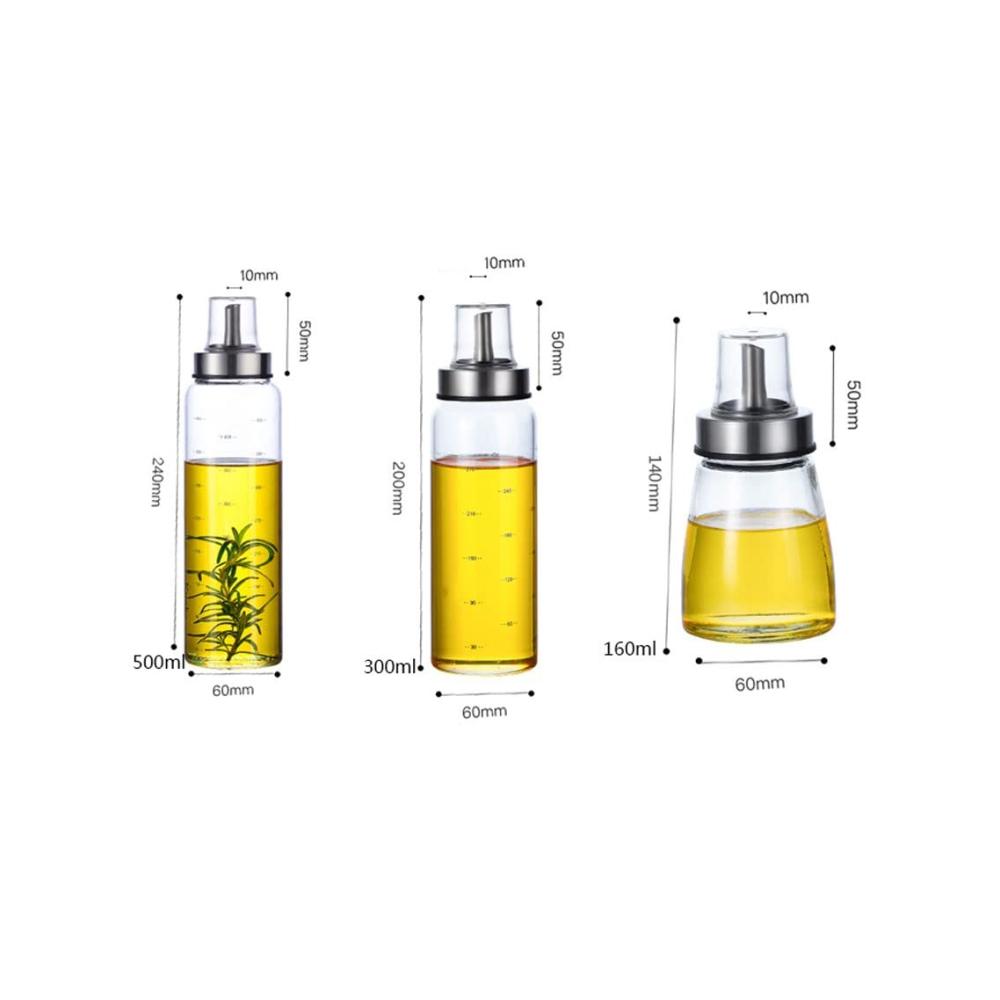 Premium Glasflasche 300ml für Öl & Gewürze | Auslaufsicherer Ölspender & Sprüher | Hochwertiges Borosilikatglas | Unverzichtbar für die Küche | Leicht zu reinigen & befüllen