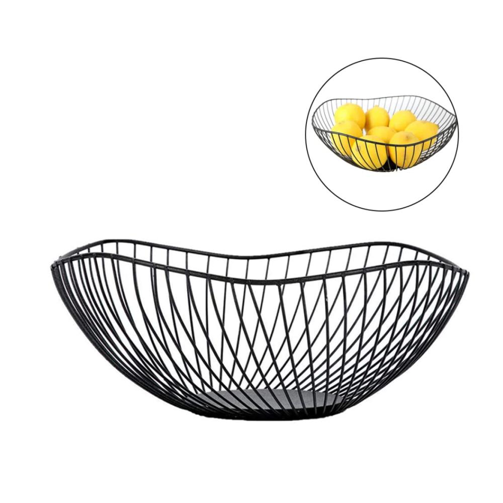 Goldene Obstkörbe Dekorative Metall-Obstschalen für Küche und Tischdekoration - Stilvoller Aufbewahrungskorb für Obst und Gemüse