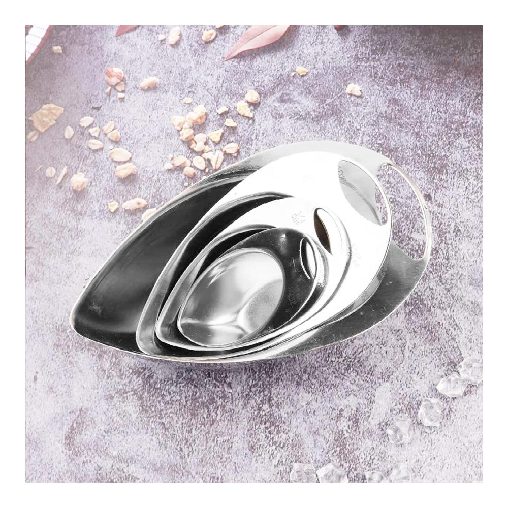 Entdecken Sie das Ultimative 4-teilige Edelstahl Messlöffelset für Präzise Messungen in Ihrer Küche! Perfekte Messlöffel für Backliebhaber zu Hause. Unverzichtbares Bäckerei-Werkzeug mit klarem Fassungsvermögen. Hervorragende Qualität und Genauigkeit für kulinarische Meisterwerke