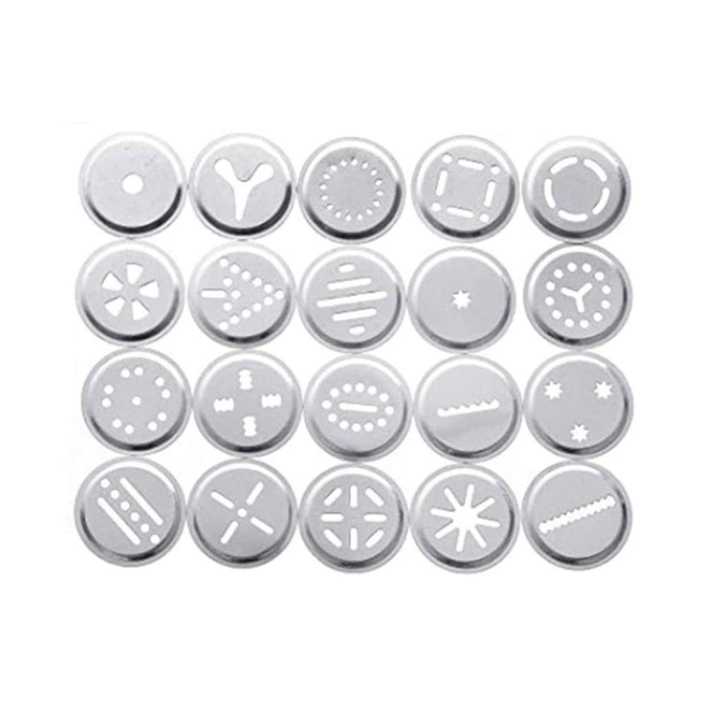 Professionelle Gebäckpresse Backen Sie mühelos perfekte Kekse! | Edelstahl-Kekspresse-Set mit 20 Spritzmustern und 4 Zuckerguss-Tipps für köstliche Kreationen