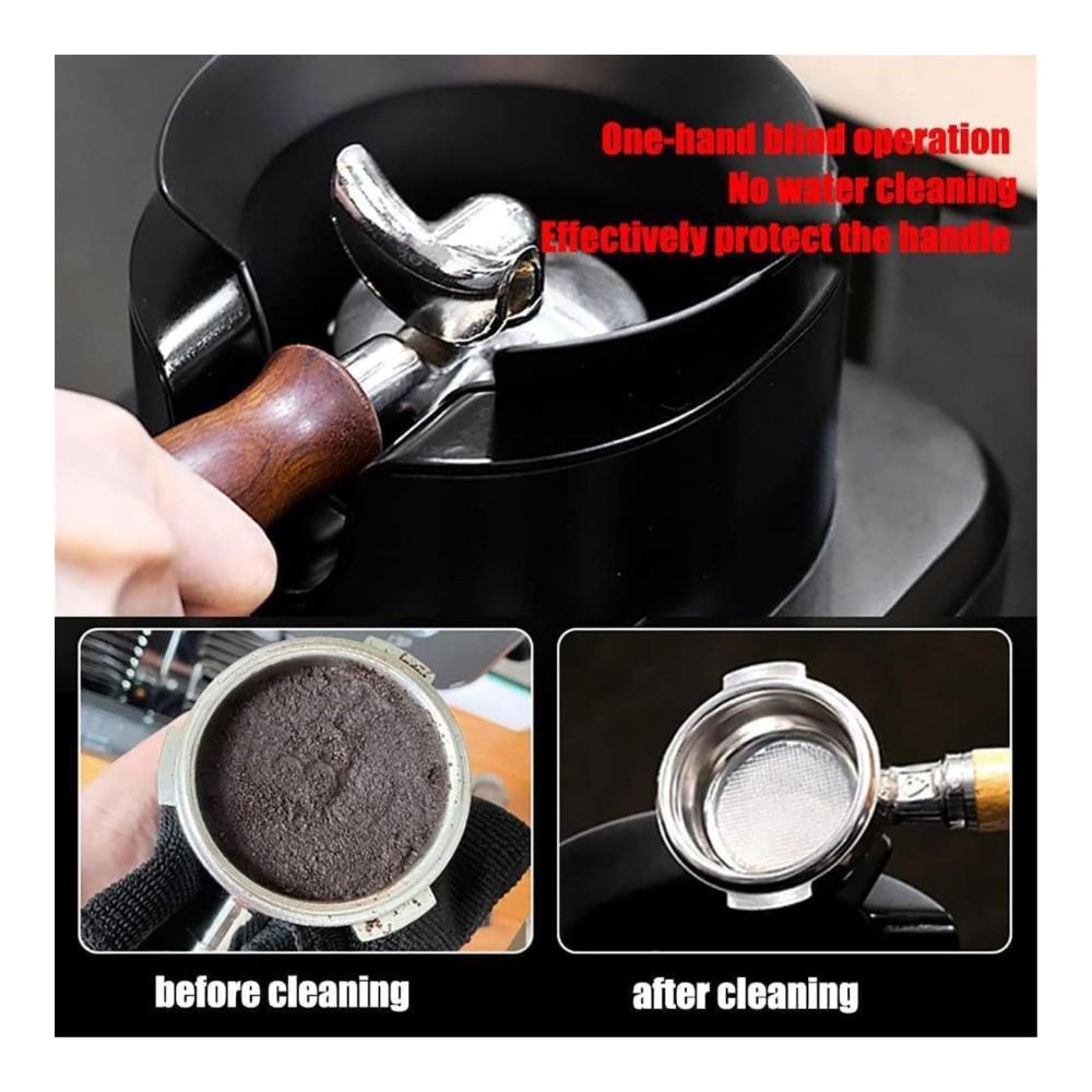 Entdecken Sie die Magie der Pinselvielfalt! Vollautomatischer 30-W-Pulver-Geschirrspüler für effiziente Reinigung. Ideal für gewerbliche Kaffee-Siebträger mit 3 innovativen Bürstenköpfen. Blitzschnelle 3-Sekunden-Reinigung abnehmbares Design und Anti-Unfall-Touch-Technologie. Machen Sie Schluss mit lästigem Schrubben - erleben Sie perfekte Sauberkeit