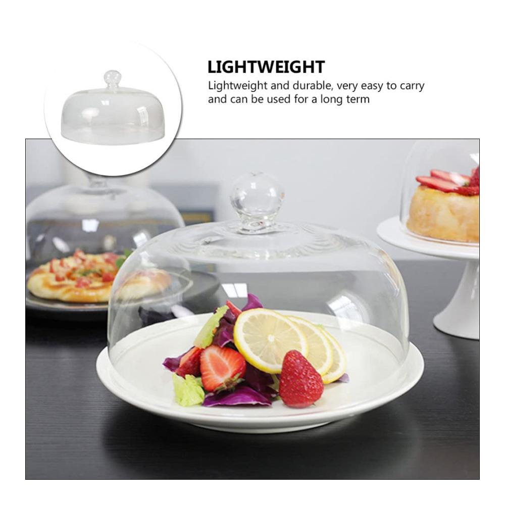 Entdecken Sie Eleganz und Funktionalität mit unseren hochwertigen Bestecksets - SOLUSTRE Tellerglocke & mehr Speiseglocke Glas-Mikrowellen-Deckel Fliegenhaube Spritzschutz & Abdeckhaube für Speisen Käse Kuchen & mehr. Praktisch für Kühlschrank und Mikrowelle