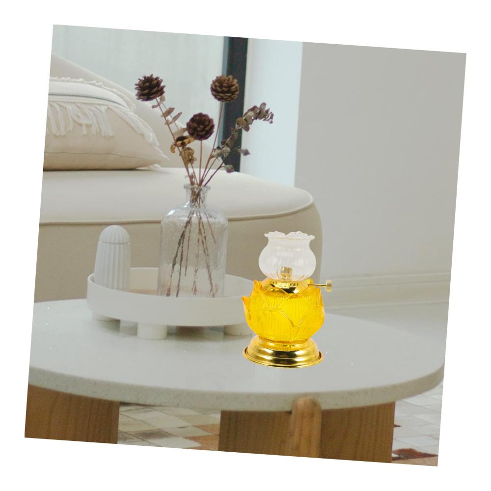 Entzückende antike Öllampenkollektion Buddhistischer Stil Lampenglasur & Vintage-Charme - Kerosinlampen für innen altmodische Halterungslampen in verschiedenen Farben
