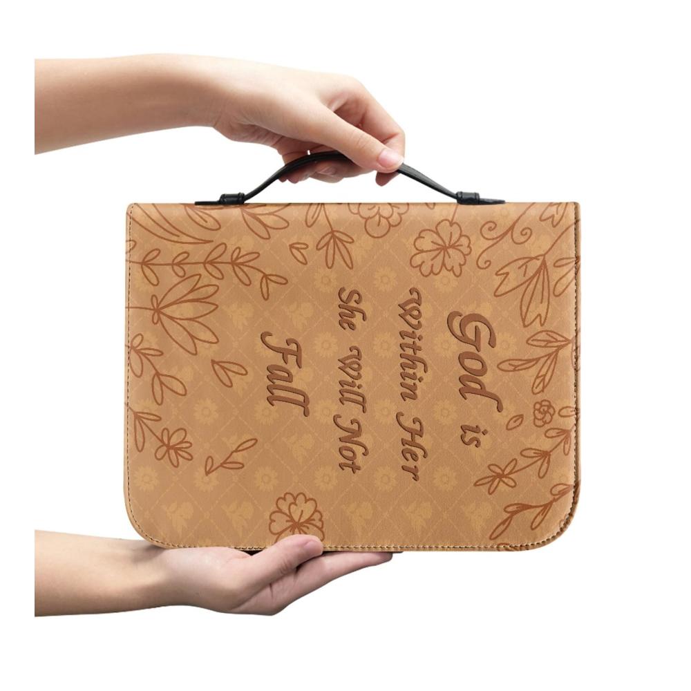 Schützen Sie Ihre Erinnerungen stilvoll! Alben Buchhülle aus hochwertigem PU-Leder | Tragbare Büchertasche mit Griff | Elegante Schutzhülle für Bibeln Notizen und mehr | Ideales Geschenk für Leseliebhaber | Handgefertigte Hülle für Jungen und Mädchen. Erleben Sie Qualität und Stil