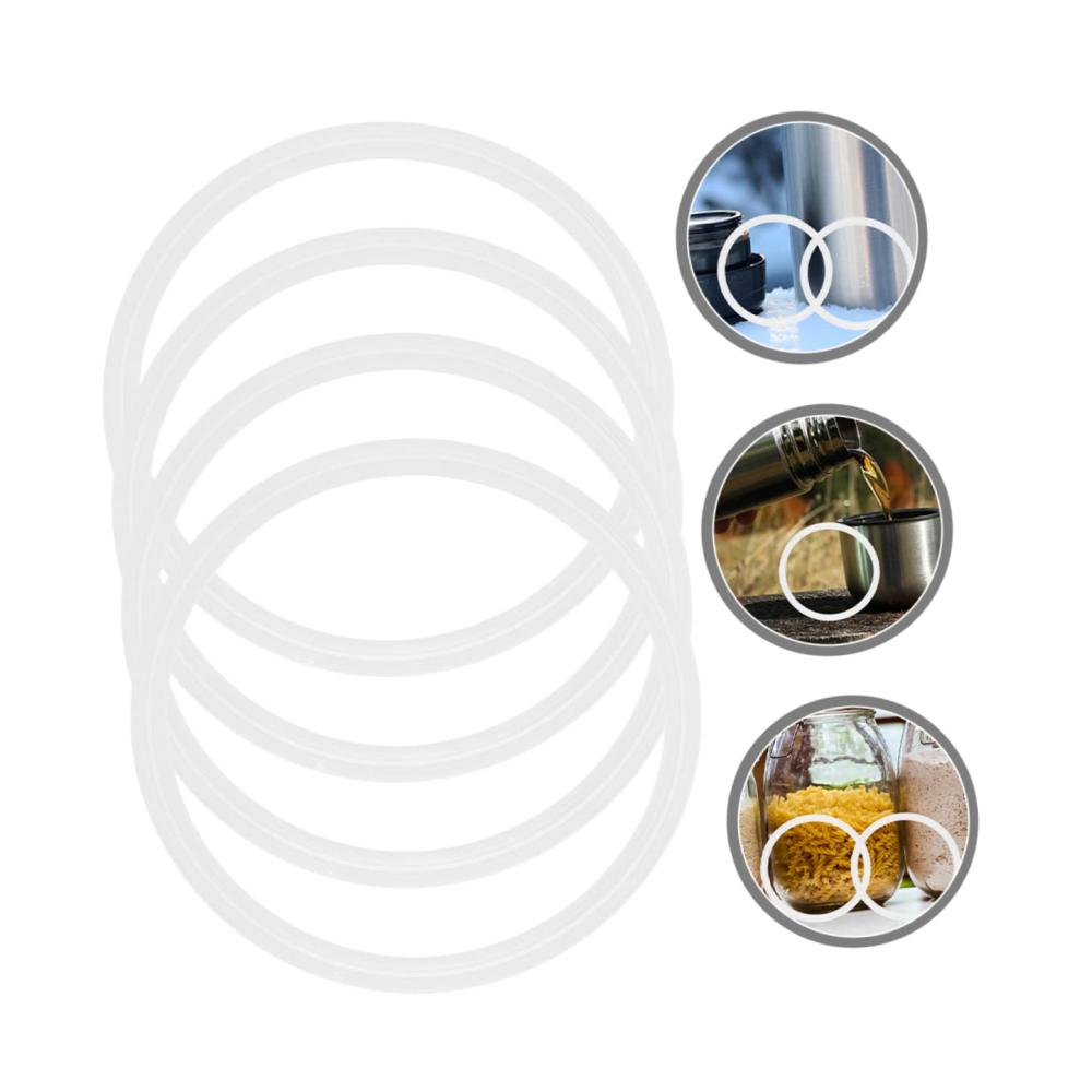 4 Stück Silikon Dichtungsring Becherdeckel Yetti Einmachzubehör Silikonbehälter Silikondeckel Einmachringe 20 Unzen Becherdeckel Becher Silikonring Weißer Edelstahl. Ultimativer Schutz für Ihre Becher mit 4 hochwertigen Silikondeckeln. Passen perfekt auf 20 Unzen Becher. Spülmaschinenfest und wiederverwendbar