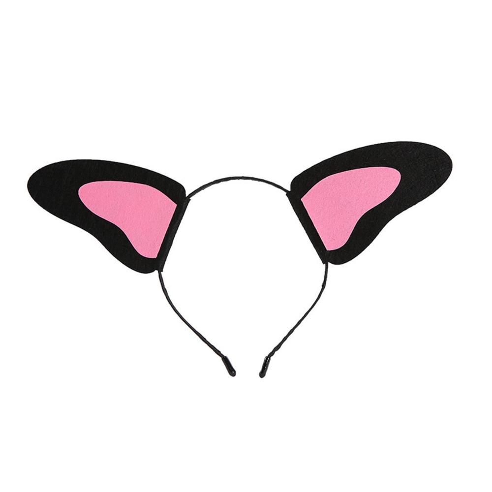 12 Stück Lustige Tierohren Stirnband Set - Zierschmuck Haarbänder für Elefant Kaninchen Löwenohren - Kostüm Party Dekoration - Attraktive Accessoires für jeden Anlass