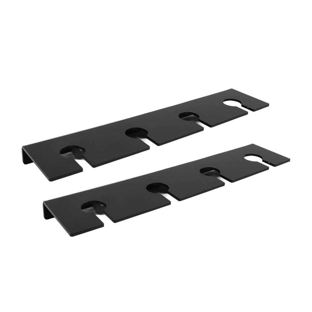 Stilvoller Weinglashalter 2er Set - Platzsparendes Hängeregal für Stielgläser - Langlebig und elegant