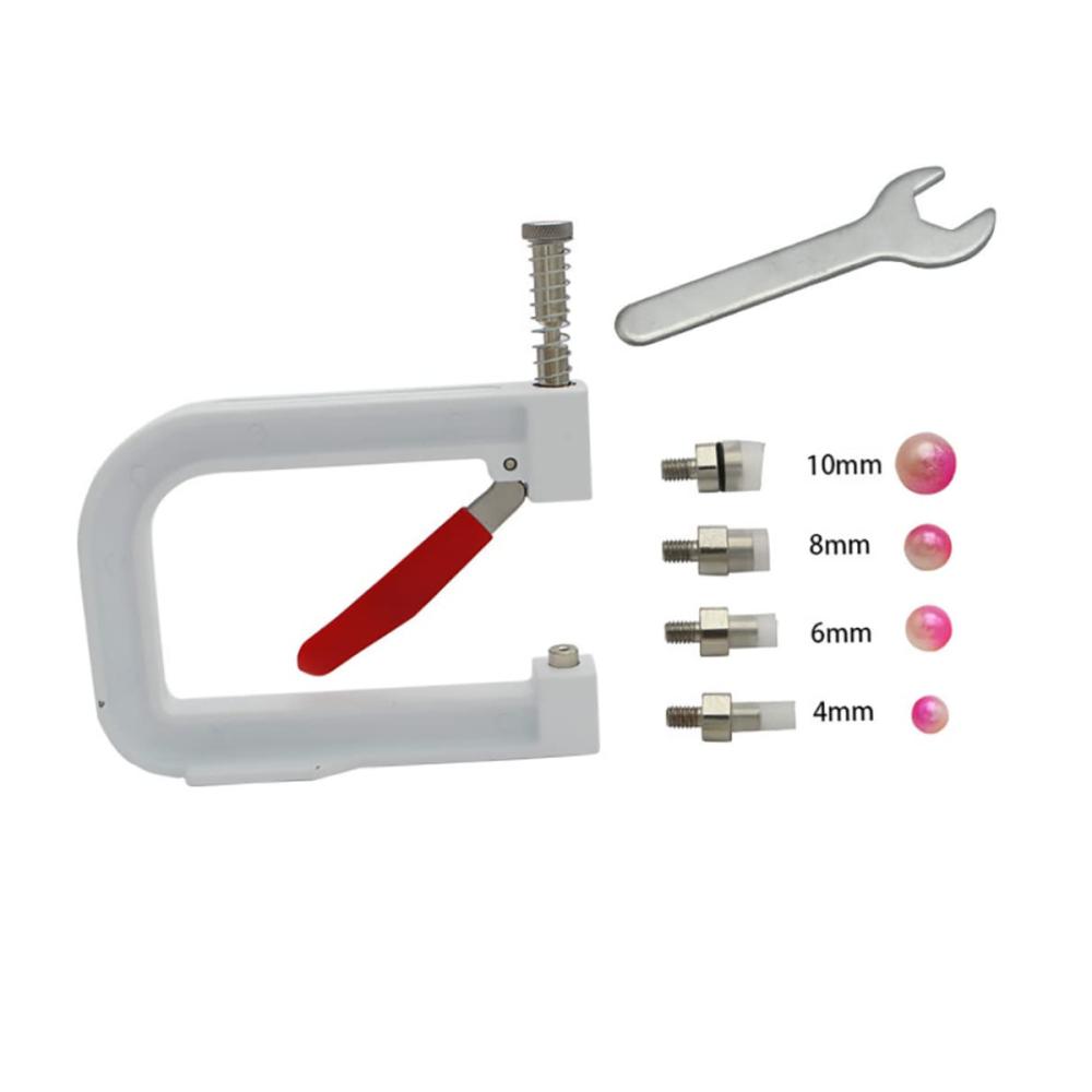Hochwertige Druckknöpfe - DIY Four Claw Nagel 10000pcs Perlen Nieten - Metallknopf Zubehör für Bekleidung - Perfekte Dekoration für Perlenmas