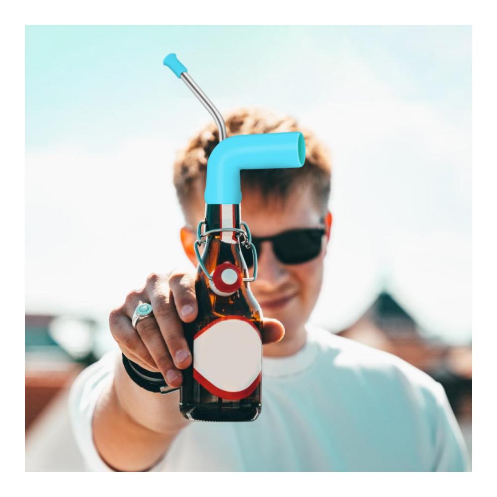 Entdecken Sie den ultimativen 3-teiligen Bierschnorchel Bierzapfer für Partys! Filter Trichter & Siebe + 3 Reinigungsbürsten inklusive. Perfekt für Ihre Home Bar oder Club