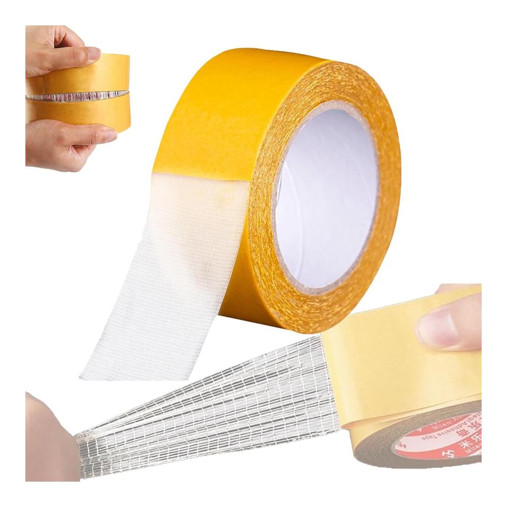 Fotografie-Meisterwerk Hochwertiges Fotoalbenzubehör Rahmen & Zubehör | Ultra-starkes Klebeband für doppelseitige Anwendung | Kristallklar wasserfest hohe Haftkraft | Ideal für Fotoalben (Weiß 4cm*10m