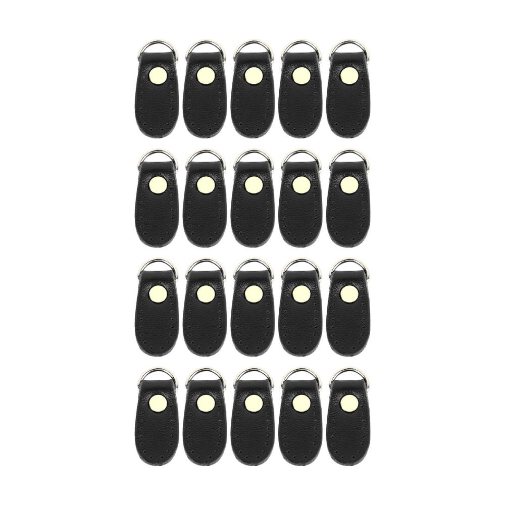 Effektiver Klebstoffentferner für Leder-D-Ringe | 20 Stück DIY-Handtaschen-Zubehör | Entfernt mühelos Kleberückstände | Für perfekte Lederprojekte und Handtaschenherstellung | Präzises Arbeiten ohne Beschädigung (Schwarz