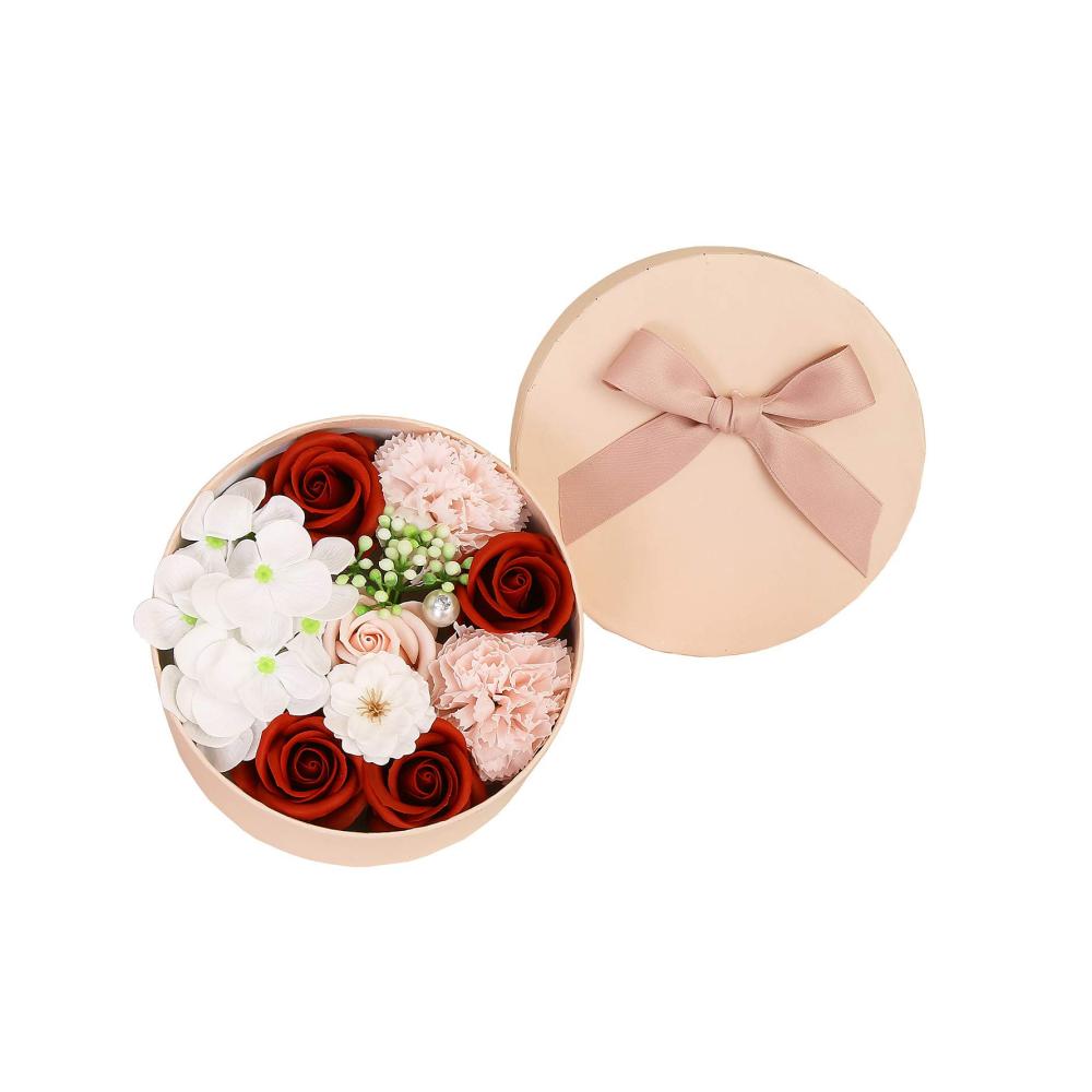 LED Rosenbox mit konservierten Blumen | Romantisches Geschenk für Freundin | Ewige Rose in stilvoller Geschenkbox | Perfekt zum Jahrestag Geburtstag Valentinstag | Dekorative Rosenblumen mit LED-Beleuchtung | Einzigartiges Muttertagsgeschenk