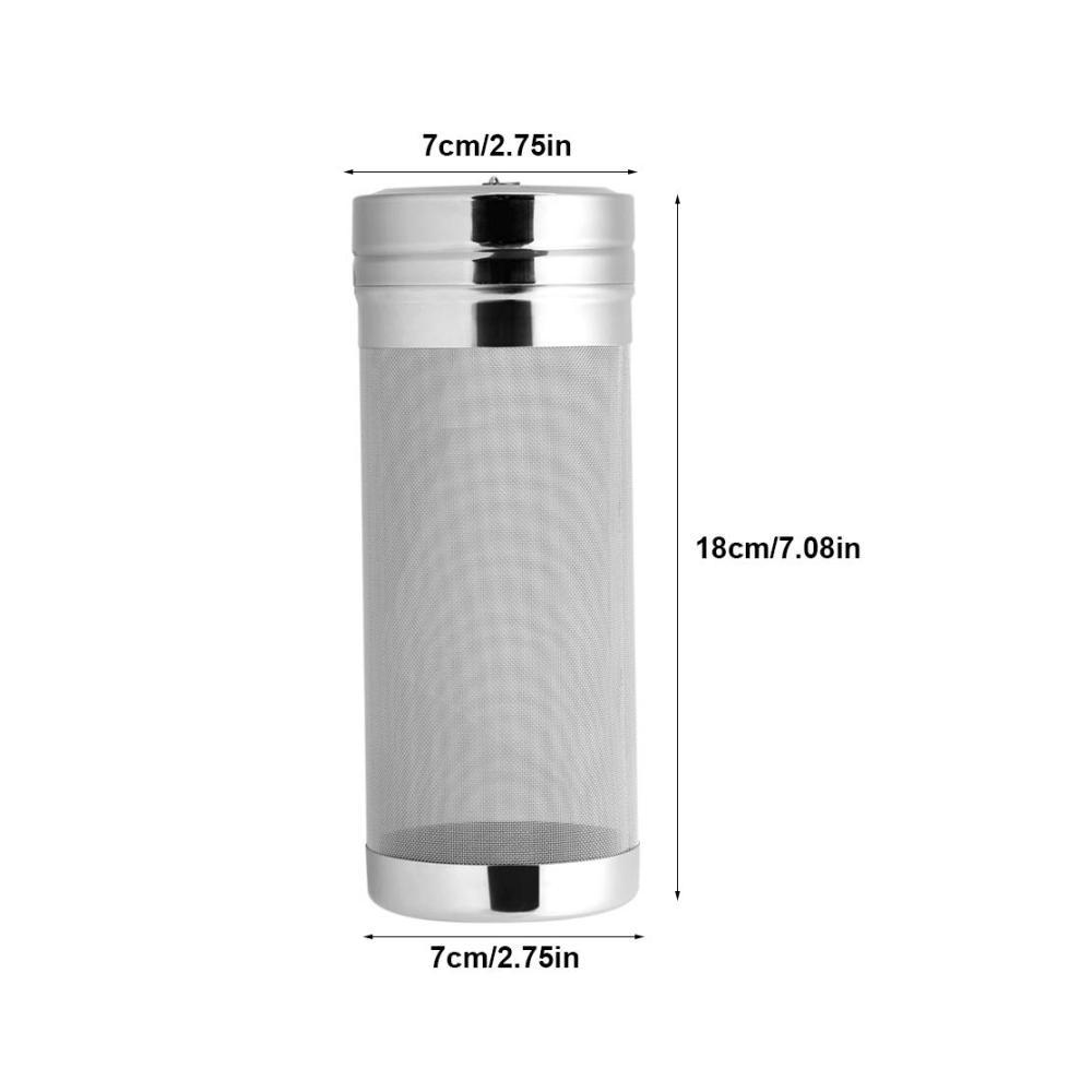 Premium Weinbereitung Filter Set Edelstahl Trichter 300 Mesh Sieb & Hopfenfilter für Bier und Tee - Brauen Sie perfekte Getränke zu Hause