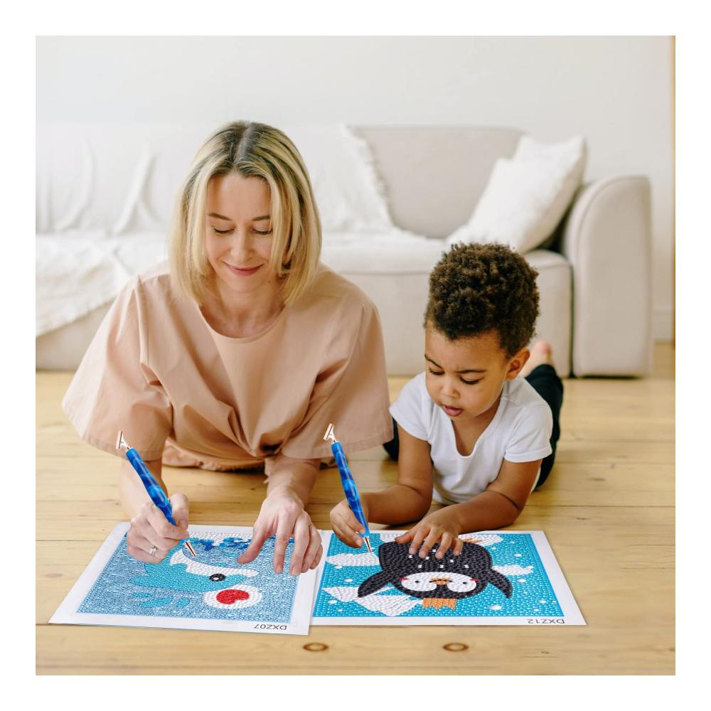 Entdecken Sie Kreativität Hochwertiges Werkzeuge & Zubehör Set für 5D Diamond Painting – papasgix Diamantmalerei Stifte & Metallzubehör mit 45° Ersatzköpfen für präzises Arbeiten & brillante Ergebnisse
