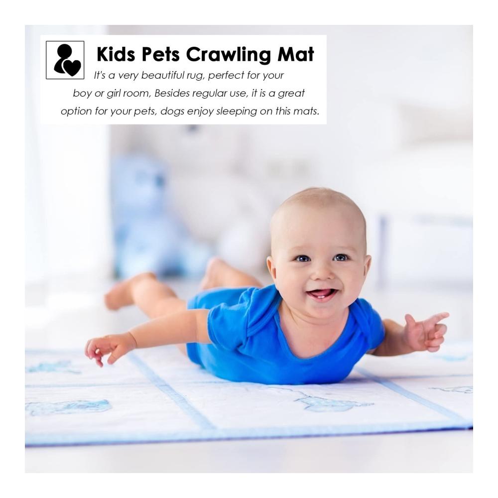 Hochwertiger Cremefarbener Bodenläufer 6-1 Meter für Flure | Rutschfester Teppichläufer für Eingangsbereich | Waschbar | Ideal für Baby Hunde Krabbeln