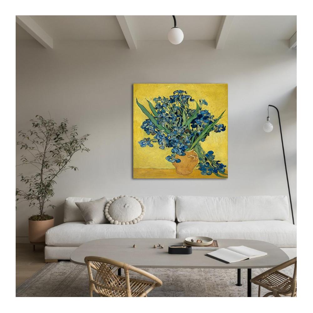 Entdecken Sie Brillante Farben Hochwertige Lackierungen Leinwanddrucke - Meisterhaft reproduzierte Kunst für Ihr Zuhause - Perfekte Wanddeko für Schlafzimmer & Wohnzimmer - Limitierte Auflage 44x44cm Innenrahmen inklusive