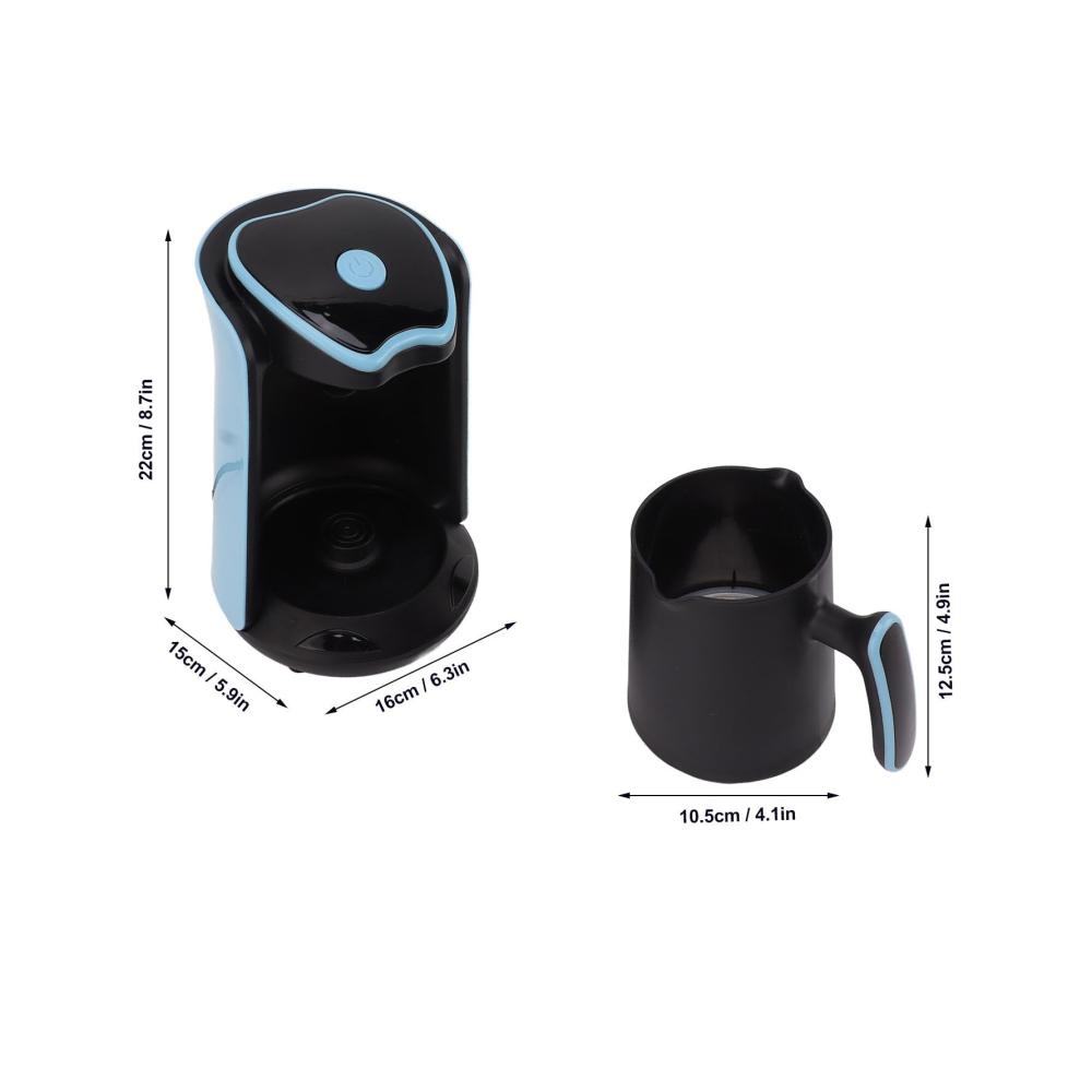 Hochwertige Filterkaffeemaschine 500ml Thermo-Kanne | EU-Stecker 220V | Edelstahl | Perfekt für Büro & Zuhause | Automatische Kaffeemaschine mit Timer und Aromafunktion