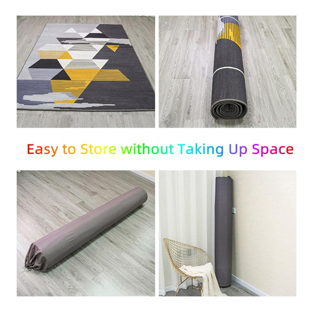 Genießen Sie warme Schritte Beheizter Teppich für Läufer - Retro Design mit Infrarot-Technologie - Ideal für Wohn- und Schlafzimmer - 105 cm x 190 cm