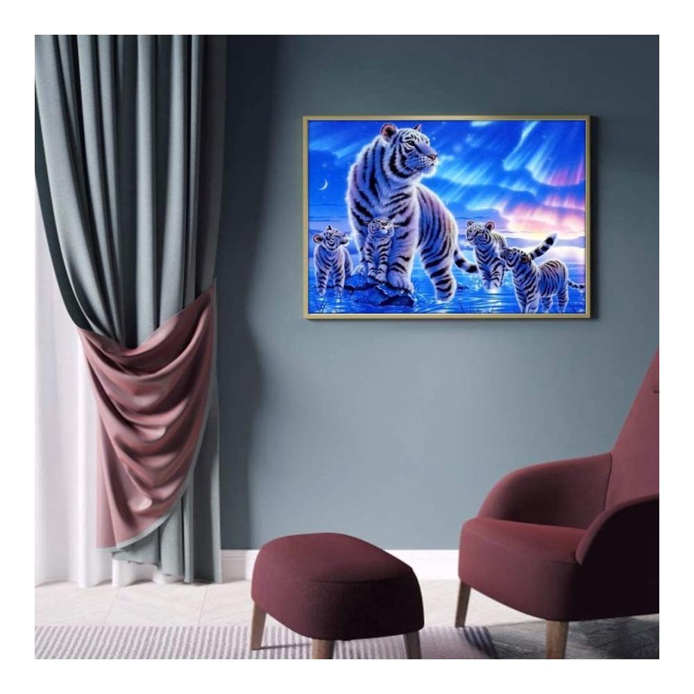 Premium Zubehör für Künstler 5D DIY Vollrund Strass-Set für Abstrakte Malerei auf Leinwand – Perfekte Mosaik Kits für Kunst und Zuhause Dekor – Ideales Geschenk
